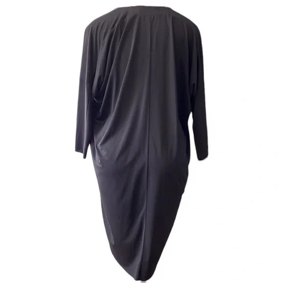 COS Jersey Tunic Short Dress, Black, Small - Picture 8 of 14